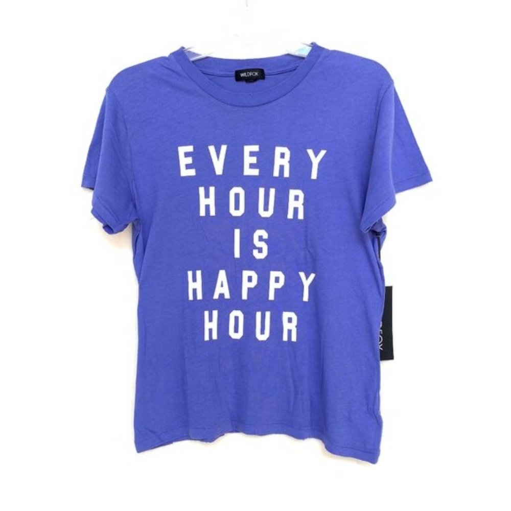 Wildfox “Every Hour is Happy Hour” Tee